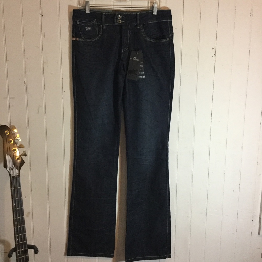 *NWT* Parasuco Distressed Slim-Fit Designer Jeans